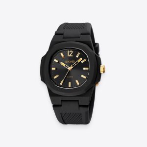 Black & Gold Men’s Sports Watch