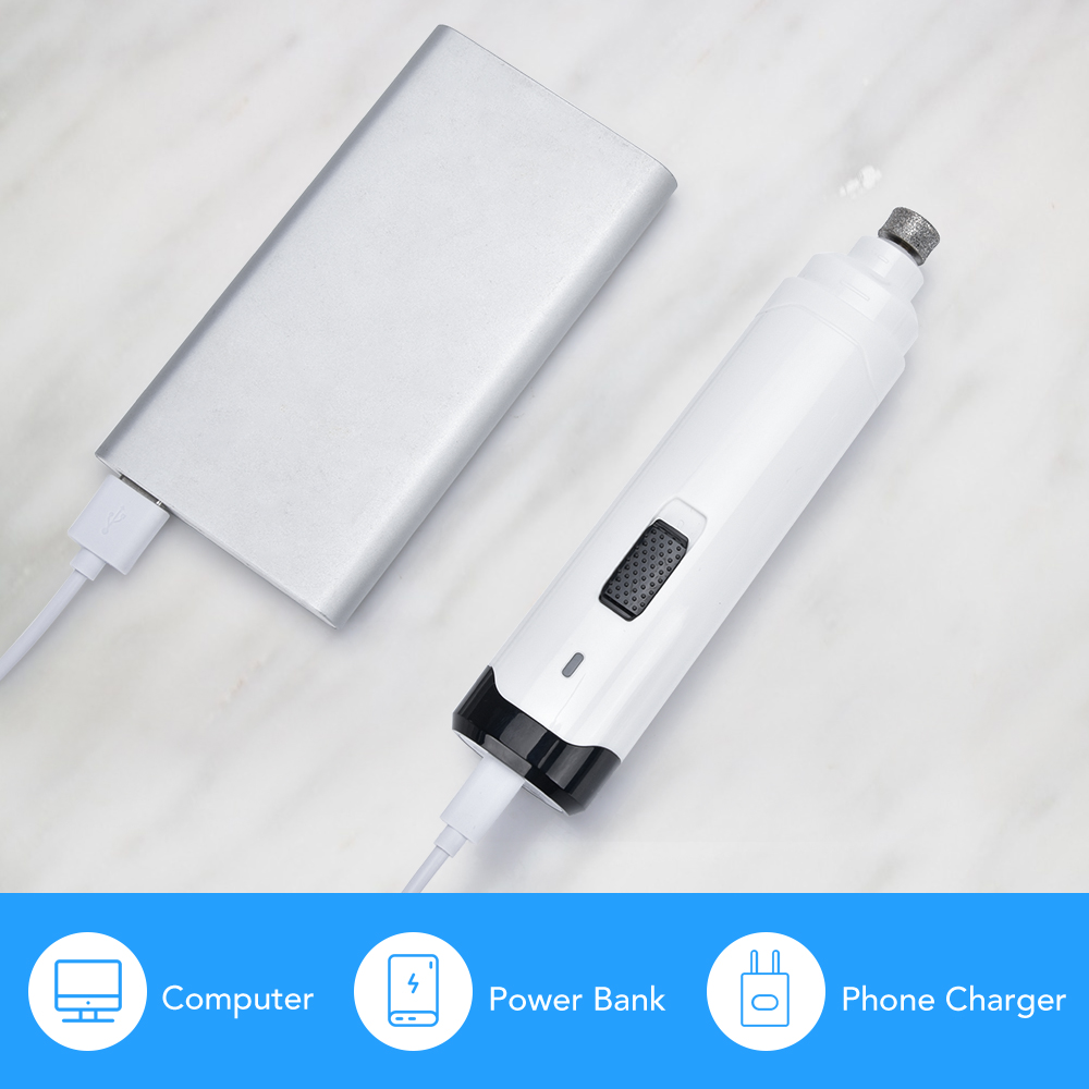 2 Speed Electric USB Powered Nail Trimmer