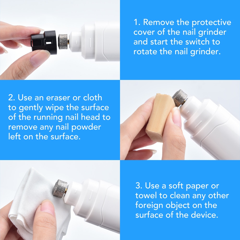 2 Speed Electric USB Powered Nail Trimmer